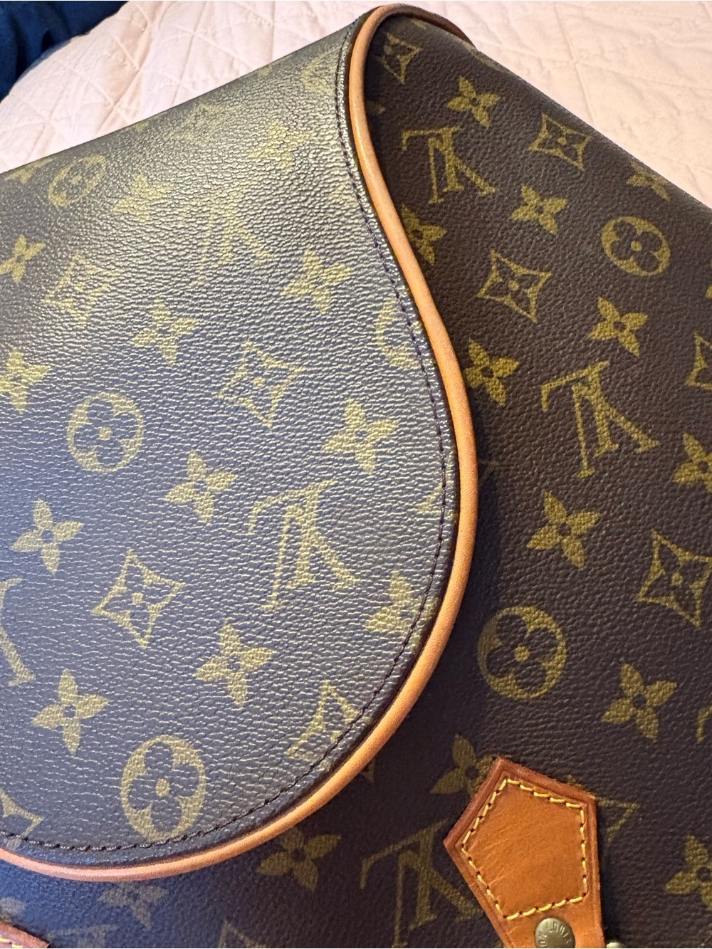 Louis Vuitton Ellipse MM Discontinued Vintage Classic Monogram Hand Bag WITH COA - Picture 16 of 16